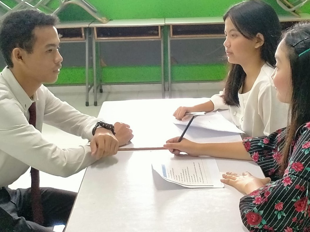 Job interview (self introduction) Materi Pembelajaran Online